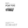 SONY PCM7010 Instrukcja Serwisowa