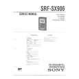 SONY SRFSX906 Instrukcja Serwisowa