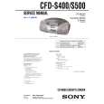 SONY CFDS400 Instrukcja Serwisowa