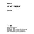 SONY PCM-3348HR Instrukcja Serwisowa