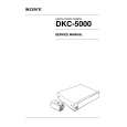 SONY DKC-5000 Instrukcja Serwisowa