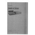 SONY DMX-E3000 Instrukcja Obsługi