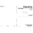 SONY PCGA-HD740 Instrukcja Serwisowa