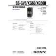 SONY SSXG500 Instrukcja Serwisowa