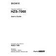 SONY HDS-7100 Podręcznik Użytkownika