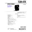 SONY TCM4TR Instrukcja Serwisowa
