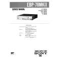 SONY EBP78MKII Instrukcja Serwisowa