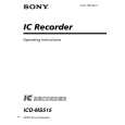 SONY ICD-MS515 Instrukcja Obsługi