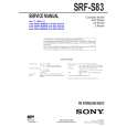 SONY SRFS83 Instrukcja Serwisowa