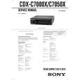 SONY CDXC7050X Instrukcja Serwisowa