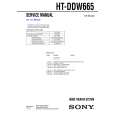 SONY HTDDW665 Instrukcja Serwisowa