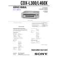 SONY CDXL300 Instrukcja Serwisowa