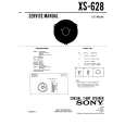 SONY XS628 Instrukcja Serwisowa