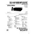 SONY SLVAV100B/NP/UX/VC Instrukcja Serwisowa