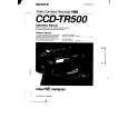 SONY CCD-TR500 Instrukcja Obsługi
