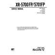 SONY XR5701FP Instrukcja Serwisowa