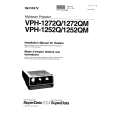 SONY VPH-1252Q Instrukcja Obsługi