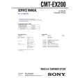 SONY CMTEX200 Instrukcja Serwisowa