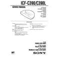 SONY ICFC390/L Instrukcja Serwisowa