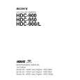 SONY HDC-900/L Instrukcja Serwisowa