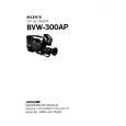 SONY BVW300AP VOLUME 1 Instrukcja Serwisowa