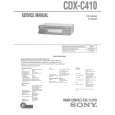 SONY CDXC410 Instrukcja Serwisowa