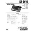 SONY ICFSW55 Instrukcja Serwisowa