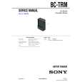 SONY BC-TRM Instrukcja Serwisowa