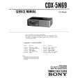 SONY CDX-5N69 Instrukcja Serwisowa