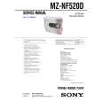 SONY MZNF520D Instrukcja Serwisowa