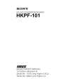 SONY HKPF-101 Instrukcja Serwisowa