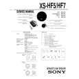 SONY XS-HF5 Instrukcja Serwisowa