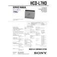 SONY HCD-L7HD Instrukcja Serwisowa