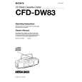 SONY CFD-DW83 Instrukcja Obsługi