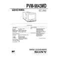 SONY PVM-9043MD Instrukcja Serwisowa