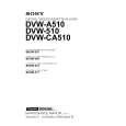 SONY DVW-A510 Instrukcja Serwisowa