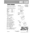 SONY MHC5500 Instrukcja Serwisowa