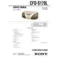 SONY CFD-S170L Instrukcja Serwisowa