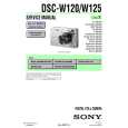SONY DSC-W120 LEVEL3 Instrukcja Serwisowa