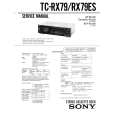 SONY TCRX79 Instrukcja Serwisowa