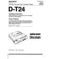 SONY D-T24 Instrukcja Obsługi