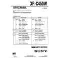 SONY XRC450W Instrukcja Serwisowa