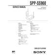 SONY SPPSS960 Instrukcja Serwisowa