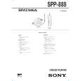 SONY SPP888 Instrukcja Serwisowa