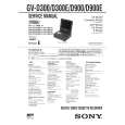SONY GVD900 Instrukcja Serwisowa