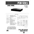 SONY PCM501ES Instrukcja Serwisowa