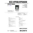 SONY HCD-HPR90 Instrukcja Serwisowa