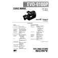 SONY EVO-9100P Instrukcja Serwisowa