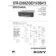 SONY STR-D36-Z Instrukcja Serwisowa