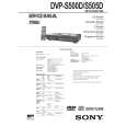 SONY DVPS500D Instrukcja Obsługi